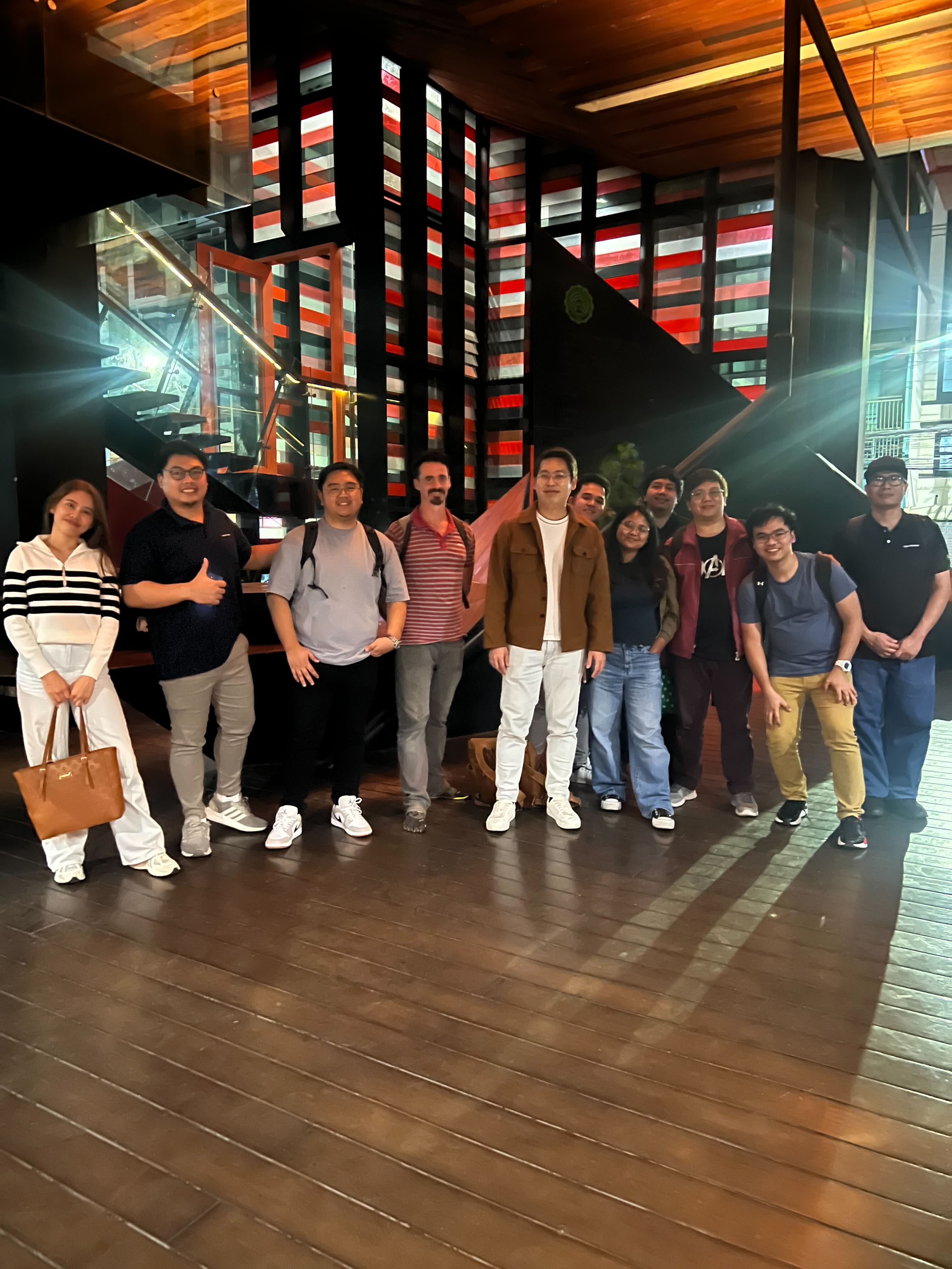 Attendees of Kickin it LoFi